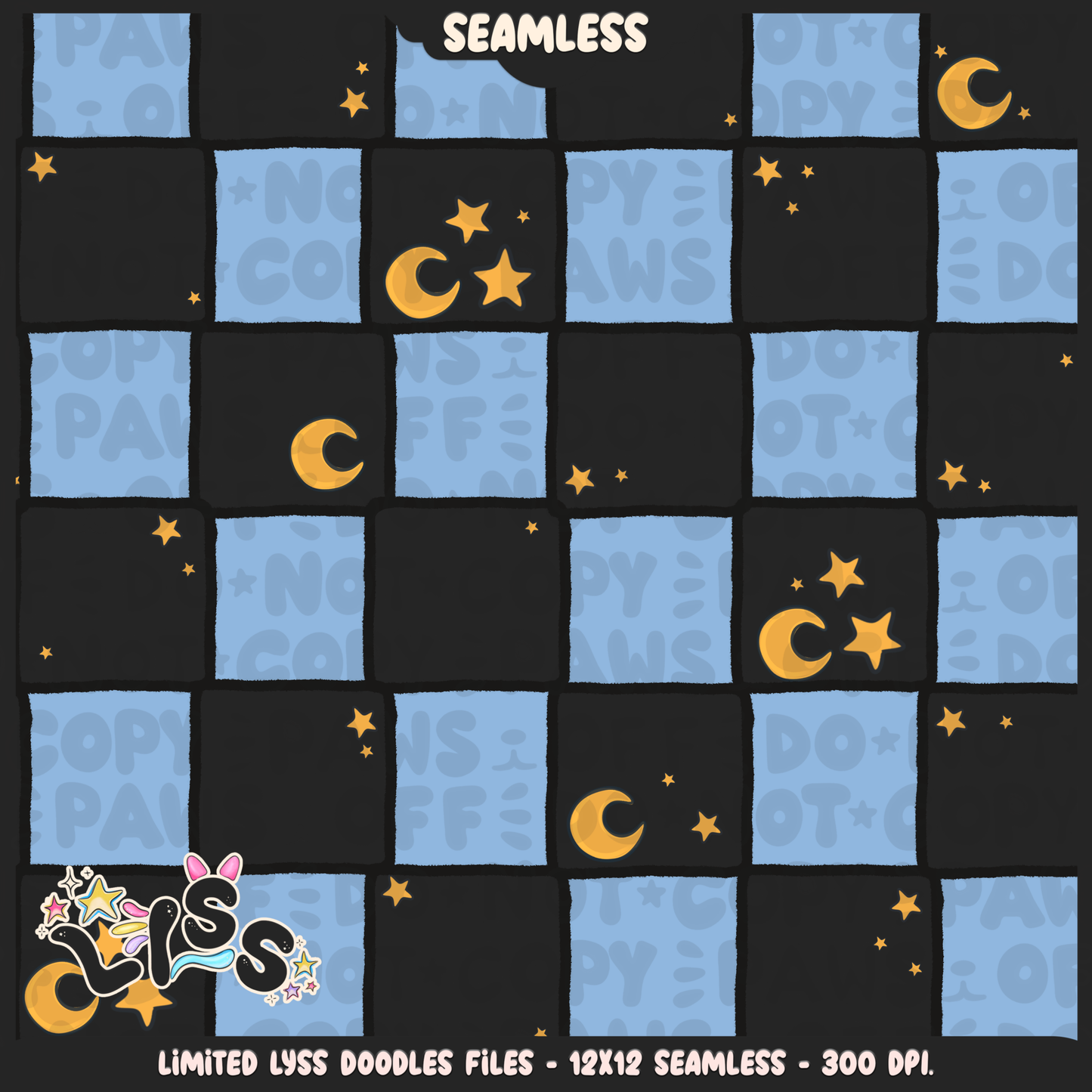 2024 - Lyss Doodles - Coordinates -  HP Pride - Ravenclaw - 24LD035