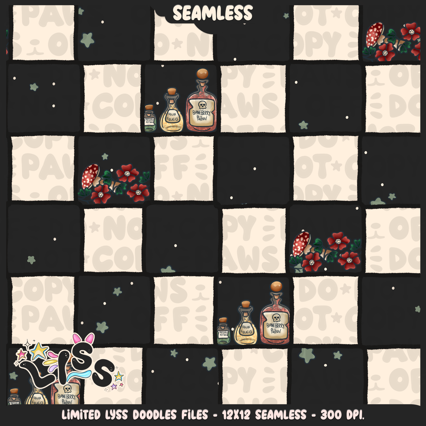 2024 - Lyss Doodles - Coordinates -  HP Pride - Sylth - 24LD033