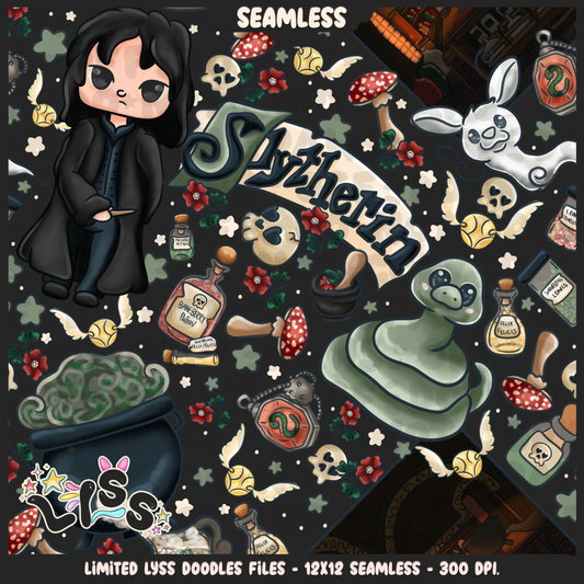 2024 - Lyss Doodles - Seamless - Mains - HP Pride - Slyth - 24LD033