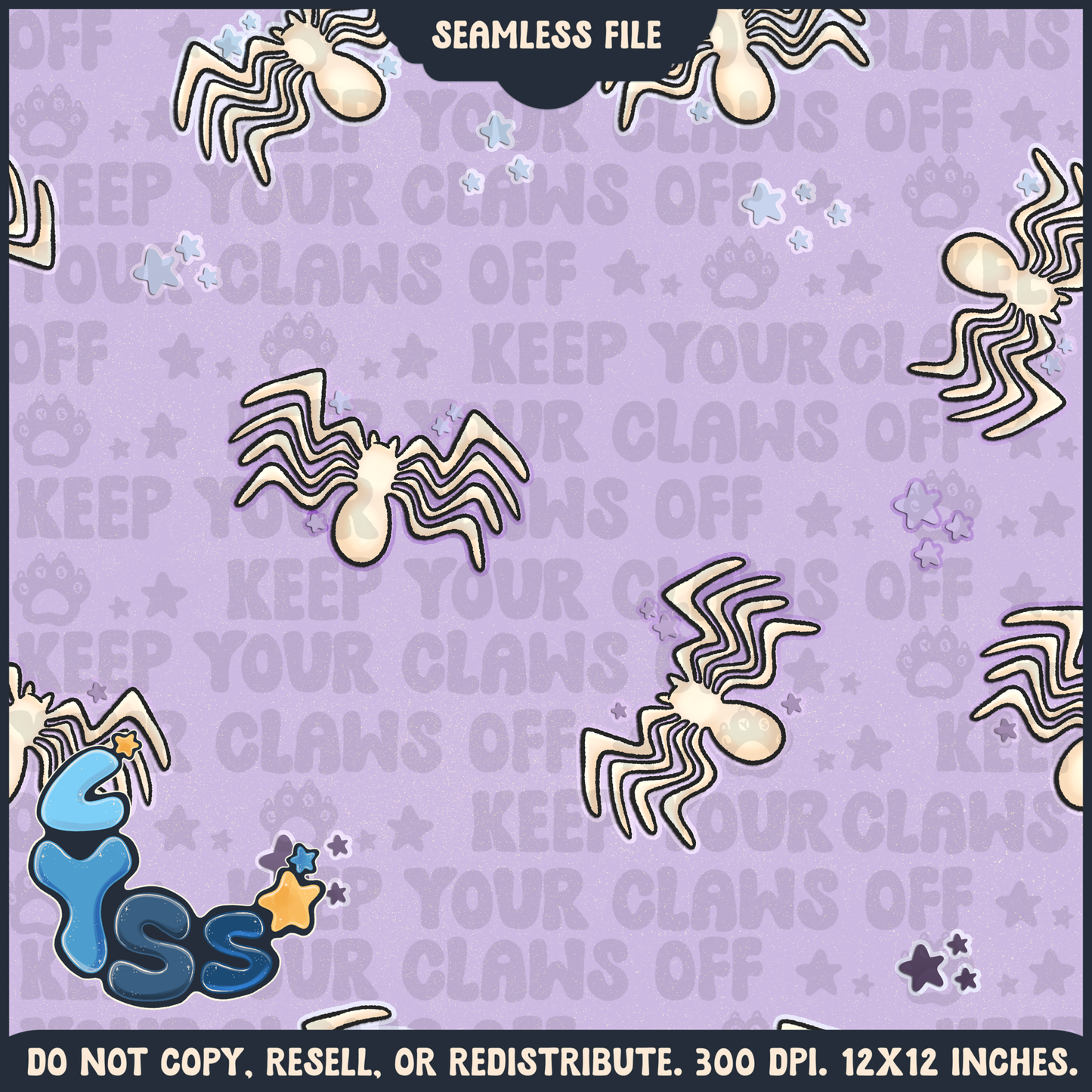 2024 - Lyss Doodles - Seamless - Coordinate - Superhero Collection - Ink Alien - 24LD084