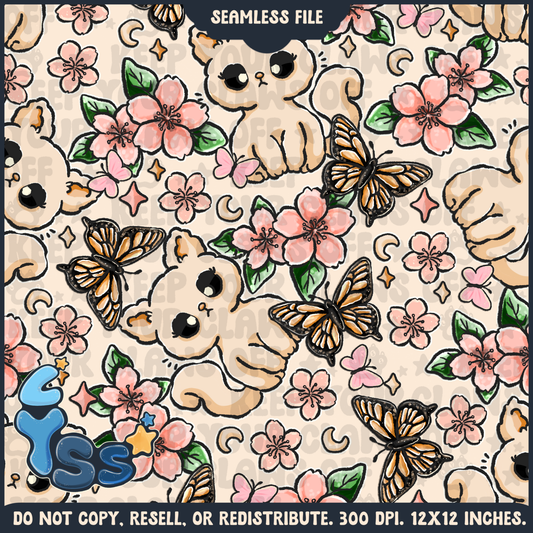 Lyss Doodles - Seamless Files - January 2025 Patreon - Collection #2