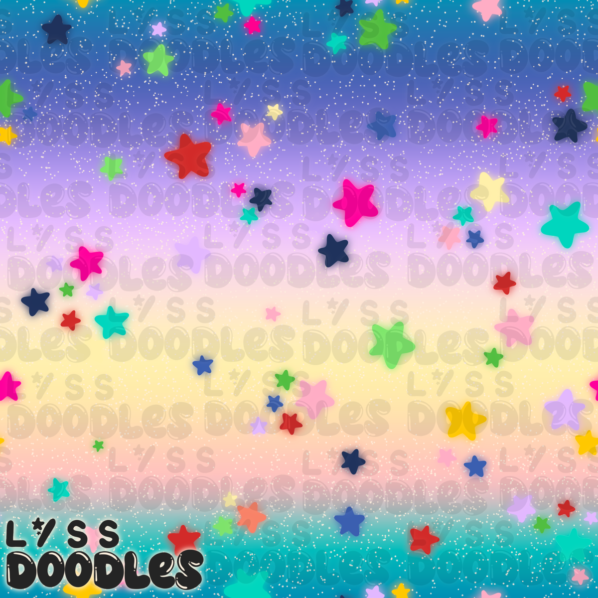 Lyss Doodles - Coordinates - 2.5K - Stars