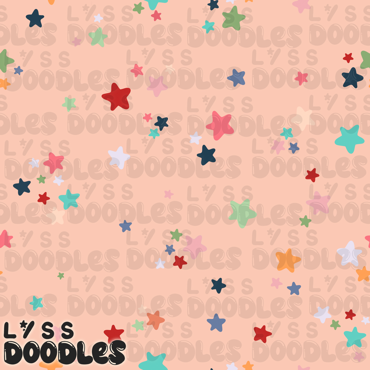 Lyss Doodles - Coordinates - 2.5K - Stars