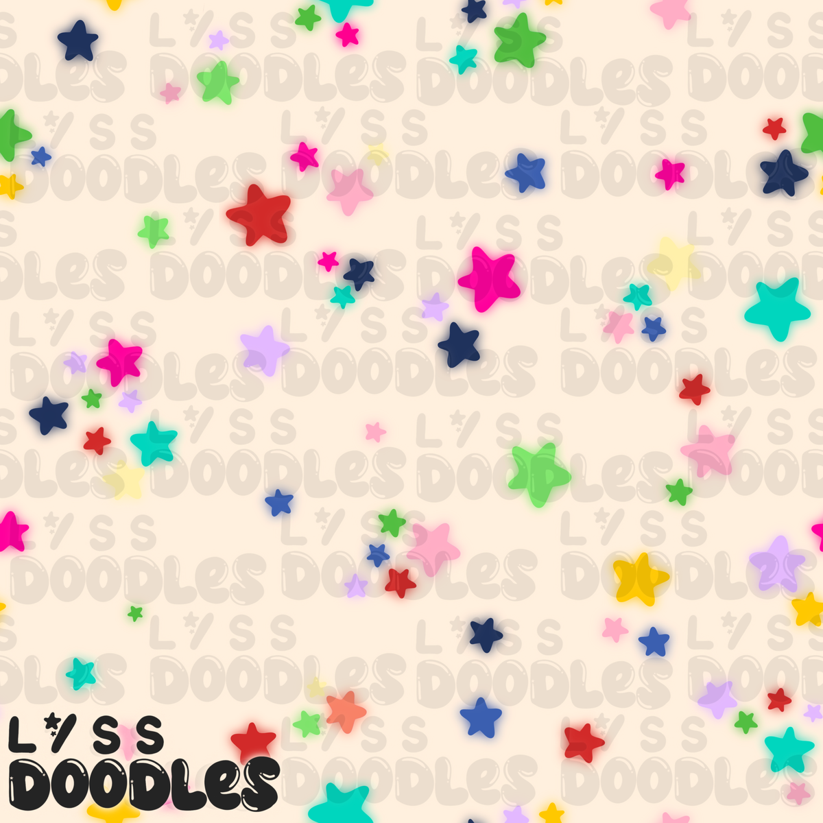 Lyss Doodles - Coordinates - 2.5K - Stars