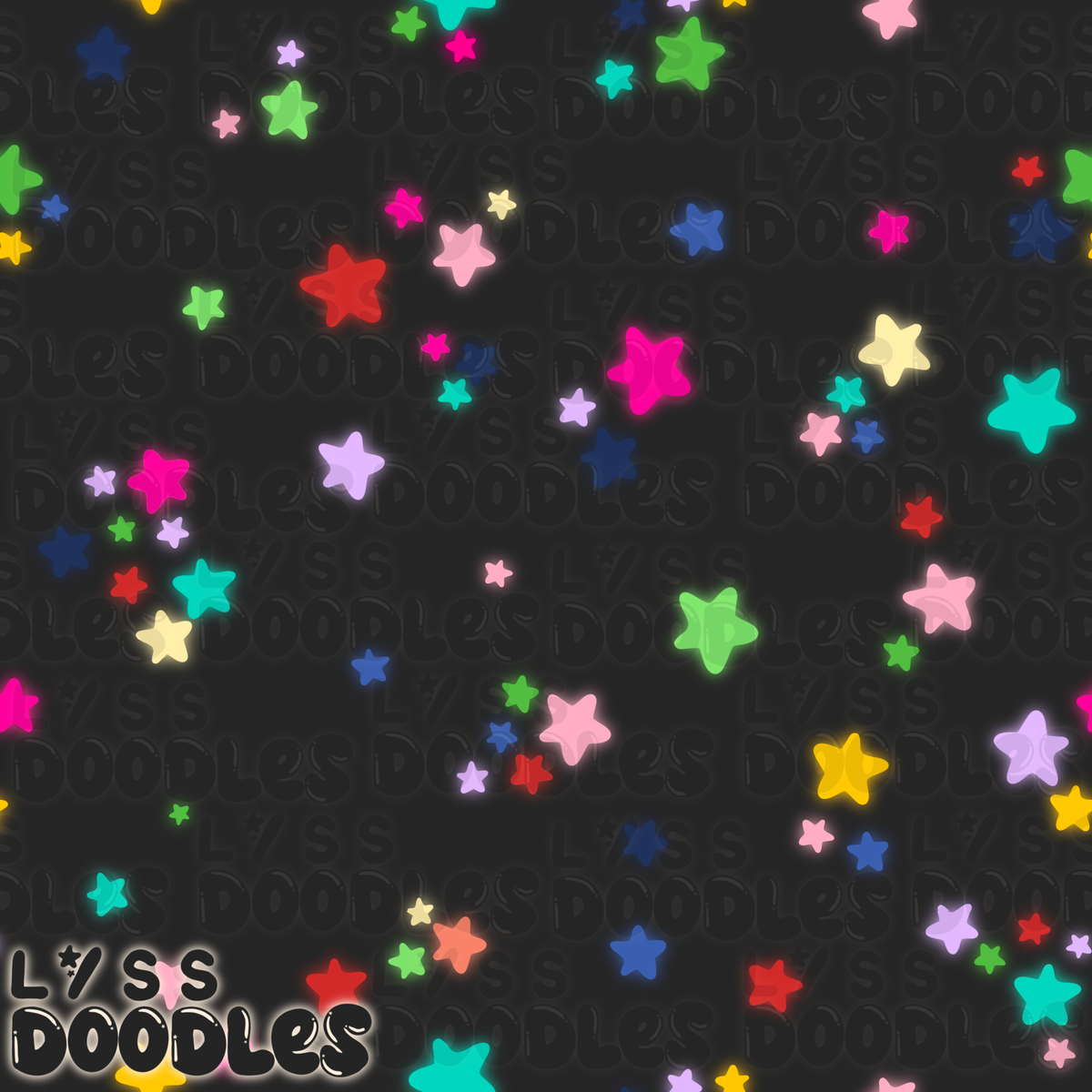 Lyss Doodles - Coordinates - 2.5K - Stars