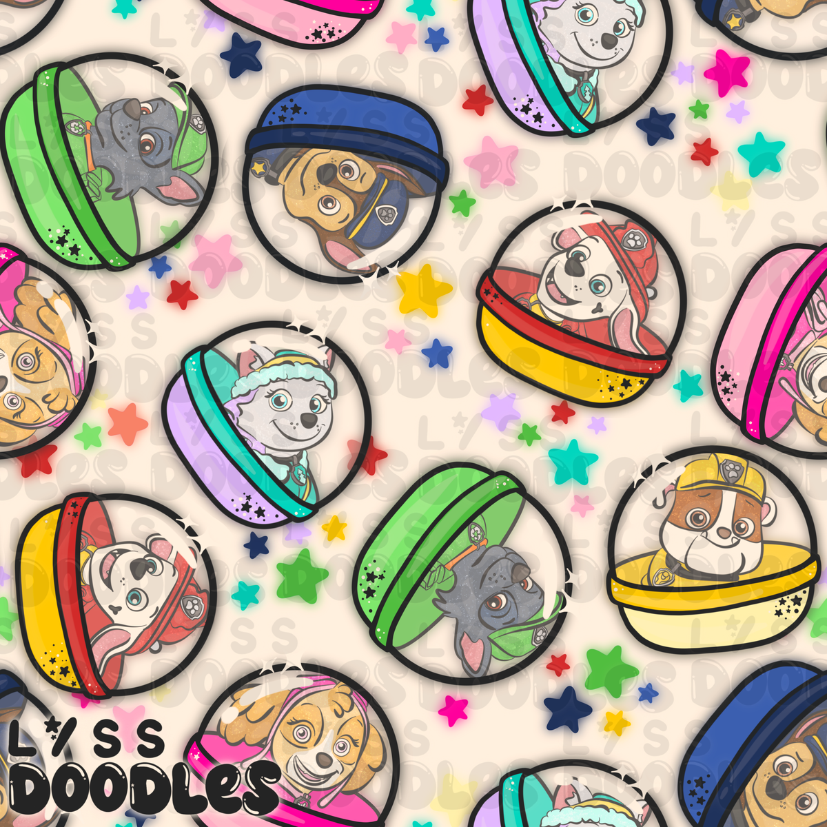 Lyss Doodles - Seamless - Mains - 2.5K