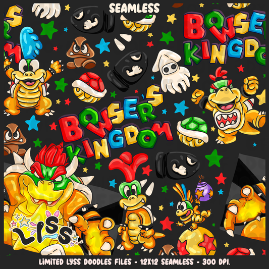 2024 - Lyss Doodles - Seamless - Mains - MAR10 - 24LD024