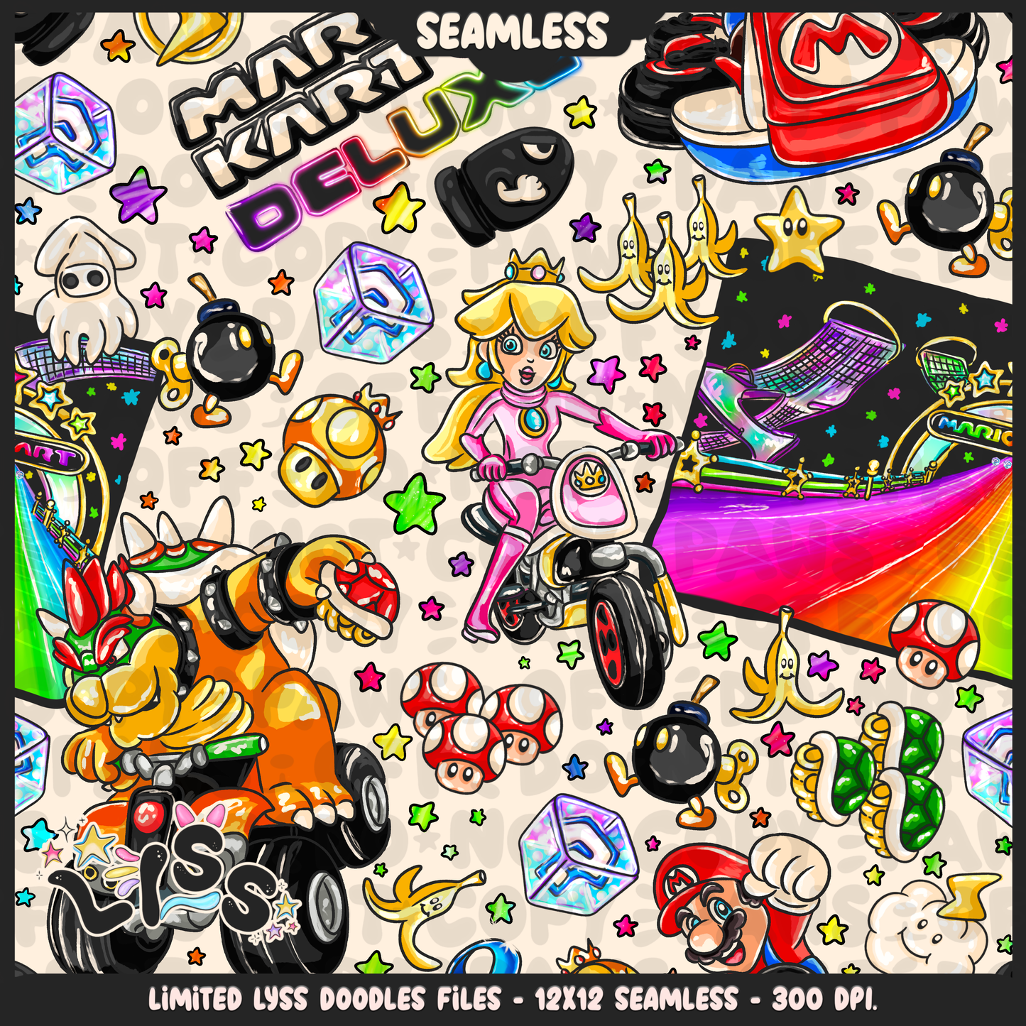 2024 - Lyss Doodles - Seamless - Mains - MAR10 - 24LD027