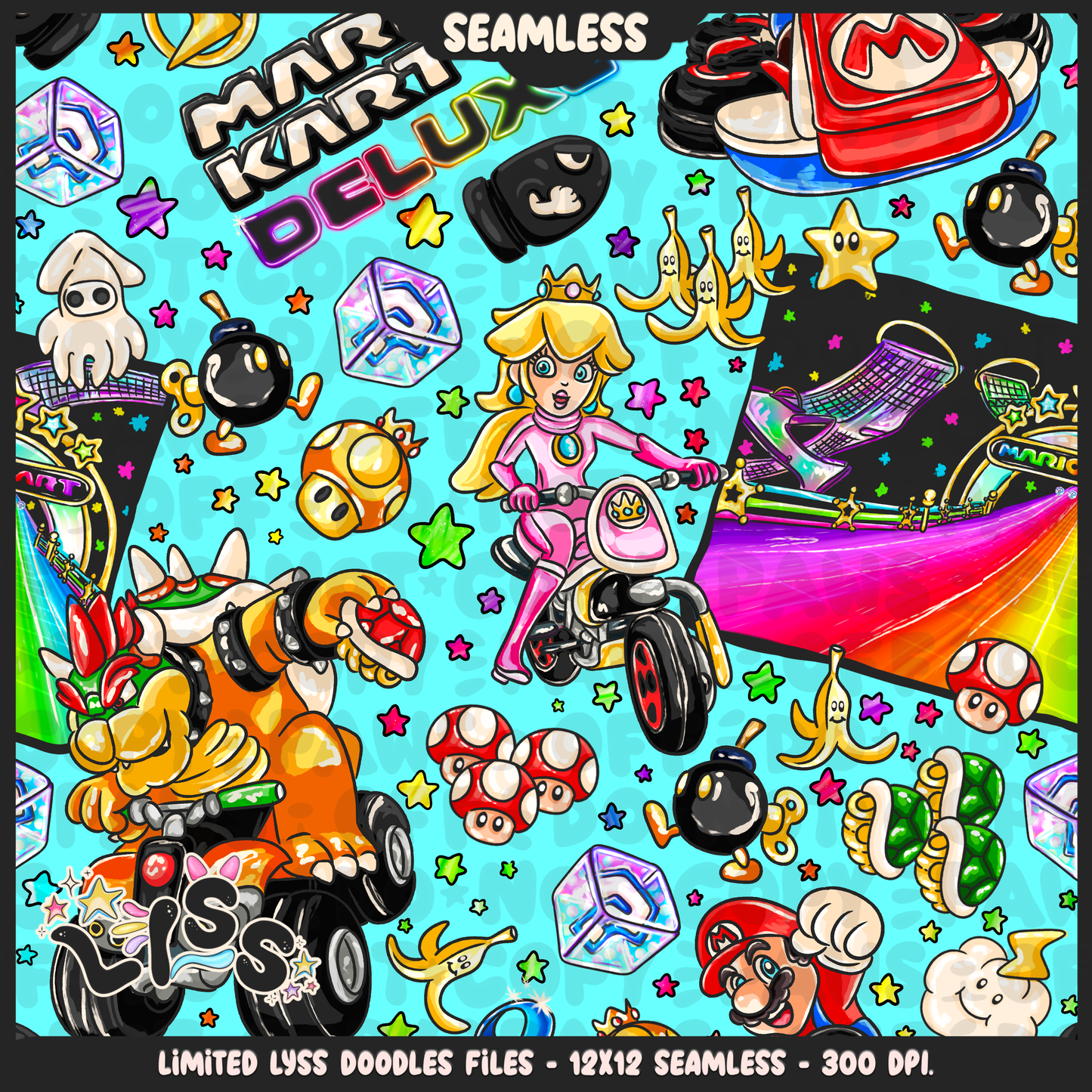 2024 - Lyss Doodles - Seamless - Mains - MAR10 - 24LD027