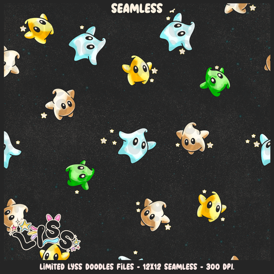 2024 - Lyss Doodles - Seamless - Coordinates - MAR10 - 24LD028