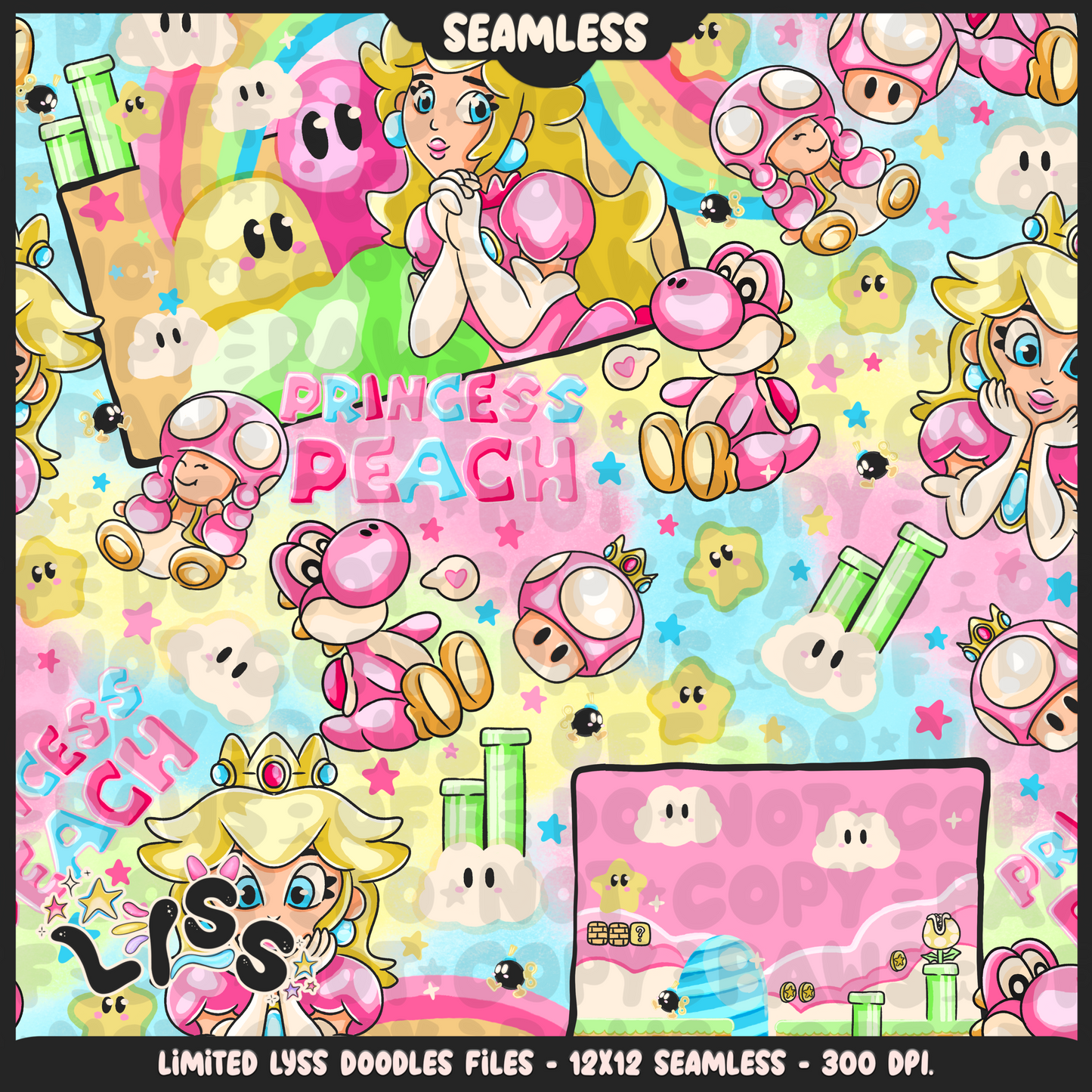 2024 - Lyss Doodles - Seamless - Mains - MAR10 - 24LD029