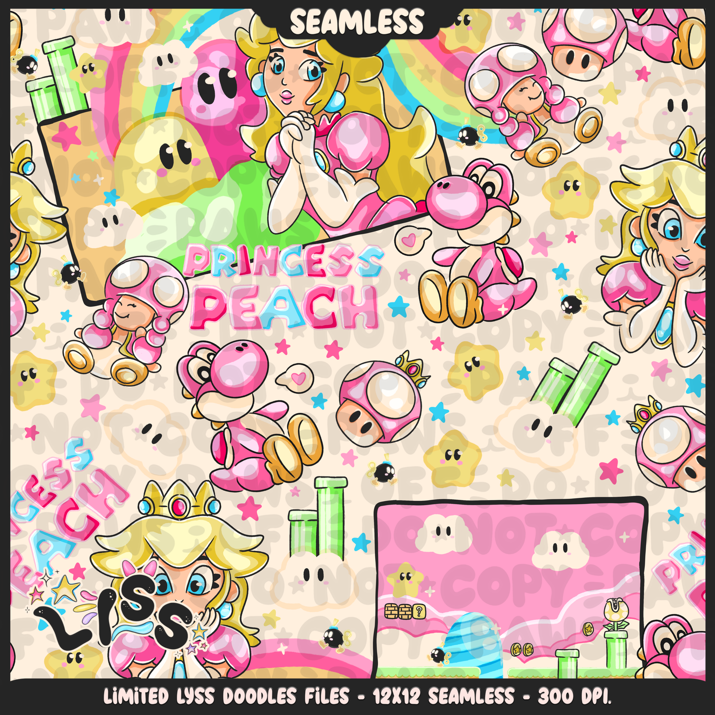 2024 - Lyss Doodles - Seamless - Mains - MAR10 - 24LD029