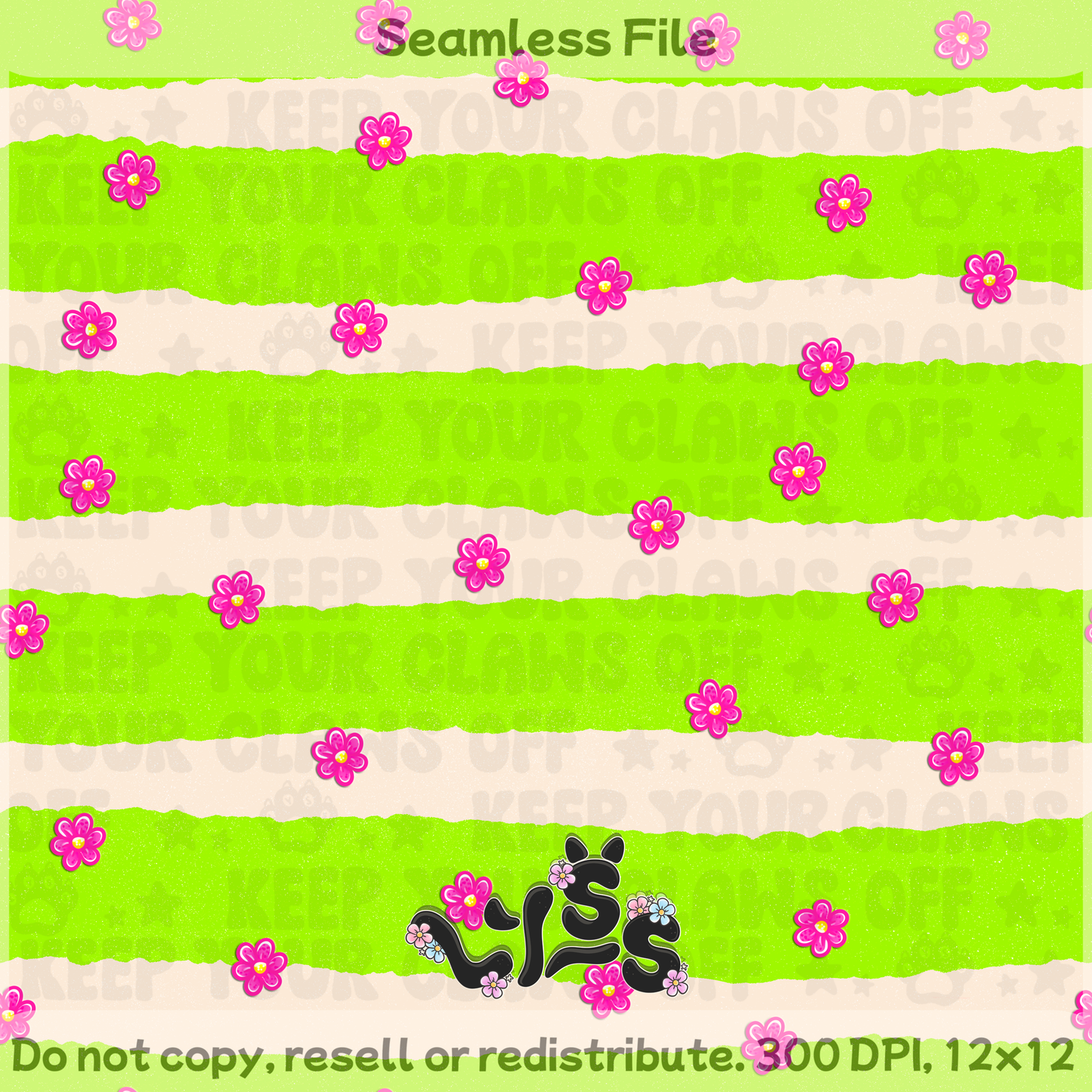 Lyss Doodles - Seamless Files - March 2025 Patreon - Collection #1