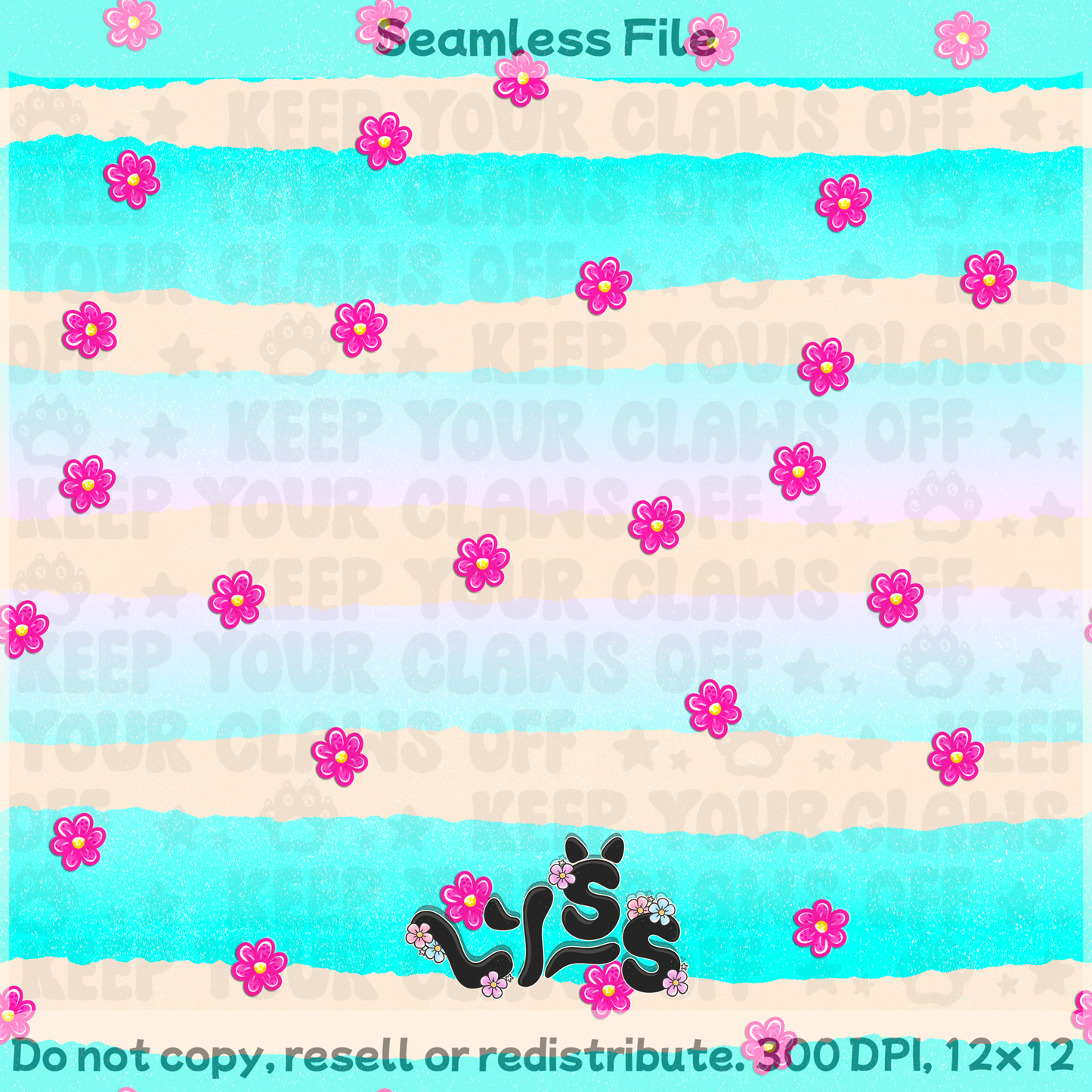 Lyss Doodles - Seamless Files - March 2025 Patreon - Collection #1