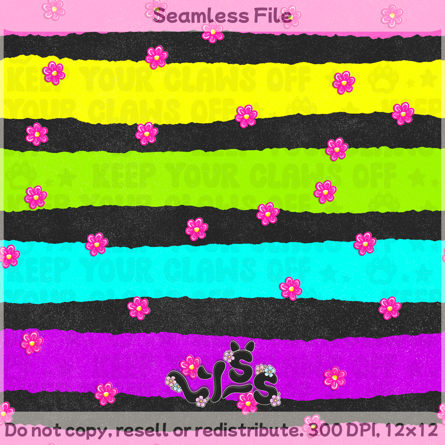 Lyss Doodles - Seamless Files - March 2025 Patreon - Collection #1