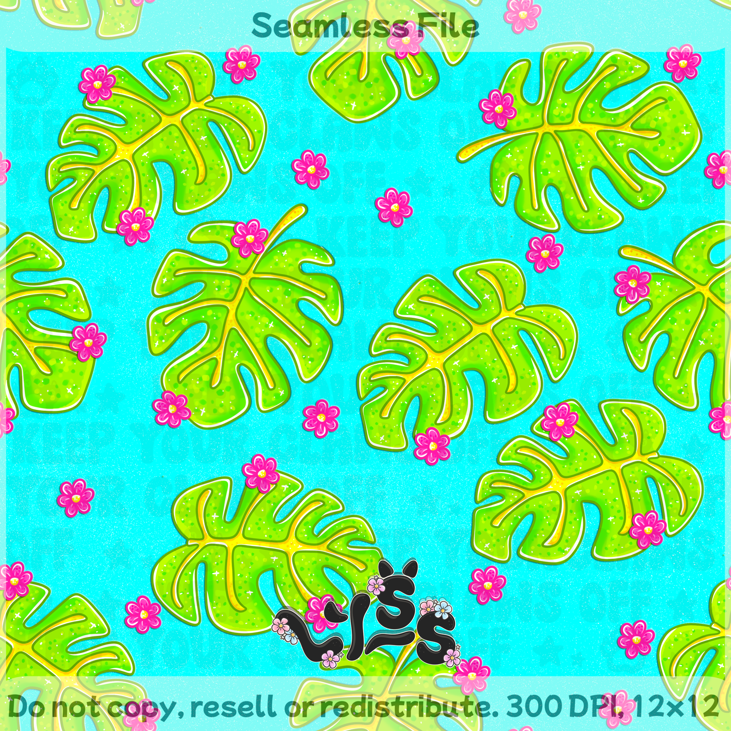 Lyss Doodles - Seamless Files - March 2025 Patreon - Collection #1