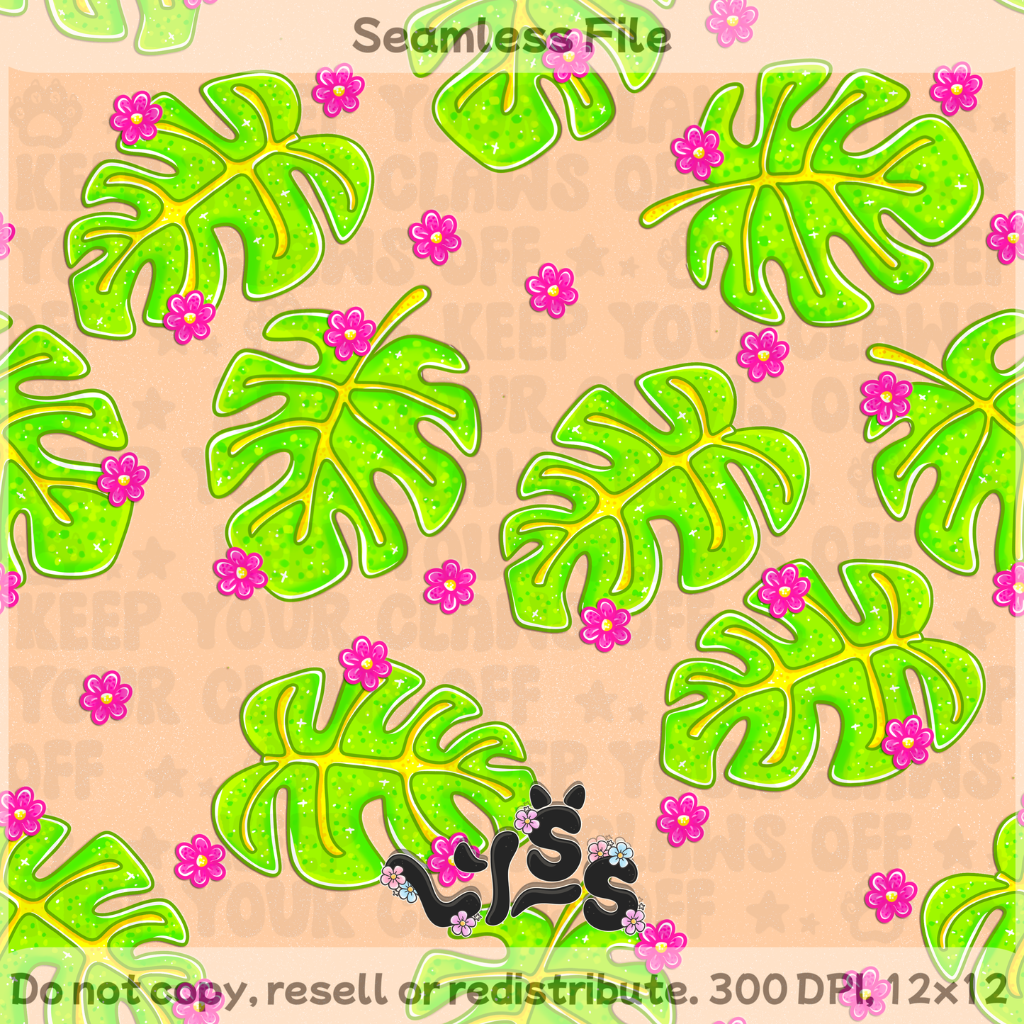 Lyss Doodles - Seamless Files - March 2025 Patreon - Collection #1