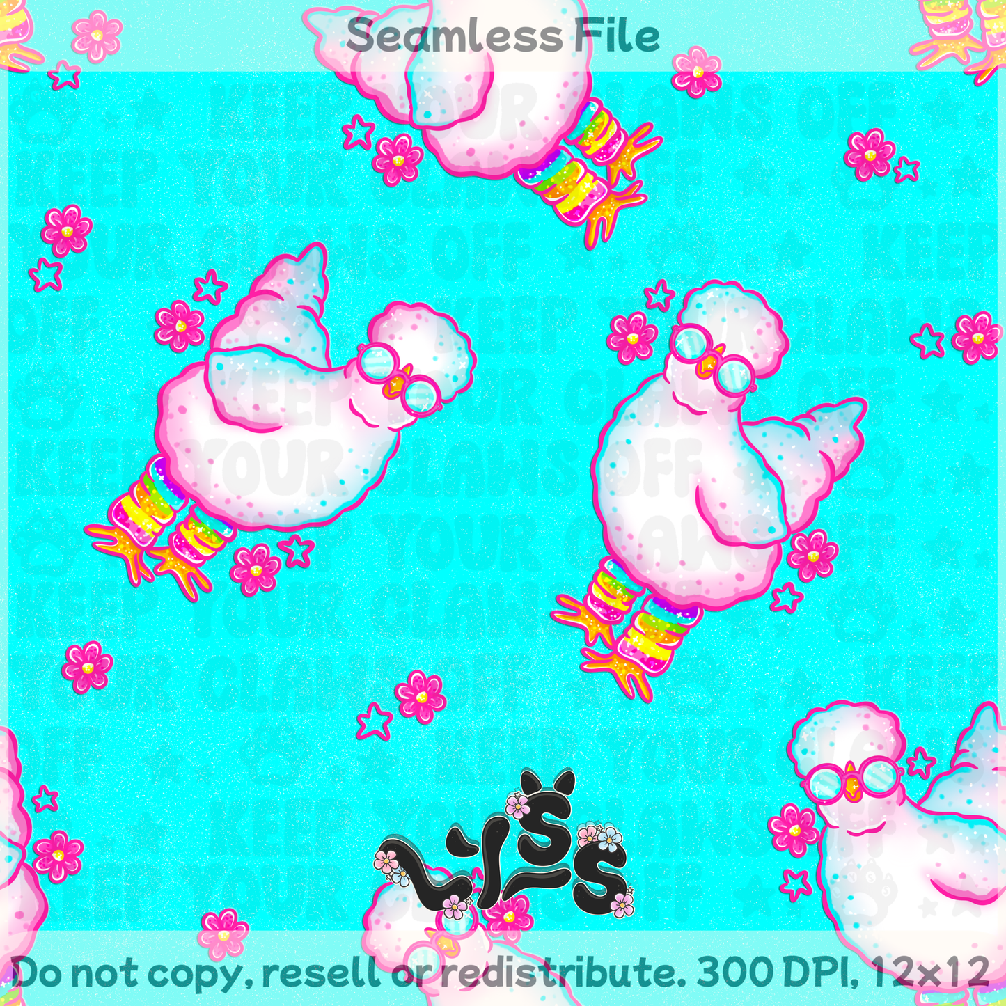 Lyss Doodles - Seamless Files - March 2025 Patreon - Collection #1