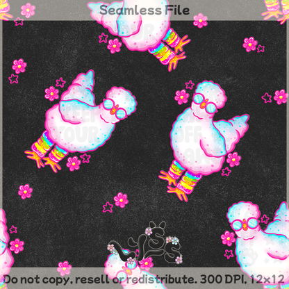 Lyss Doodles - Seamless Files - March 2025 Patreon - Collection #1