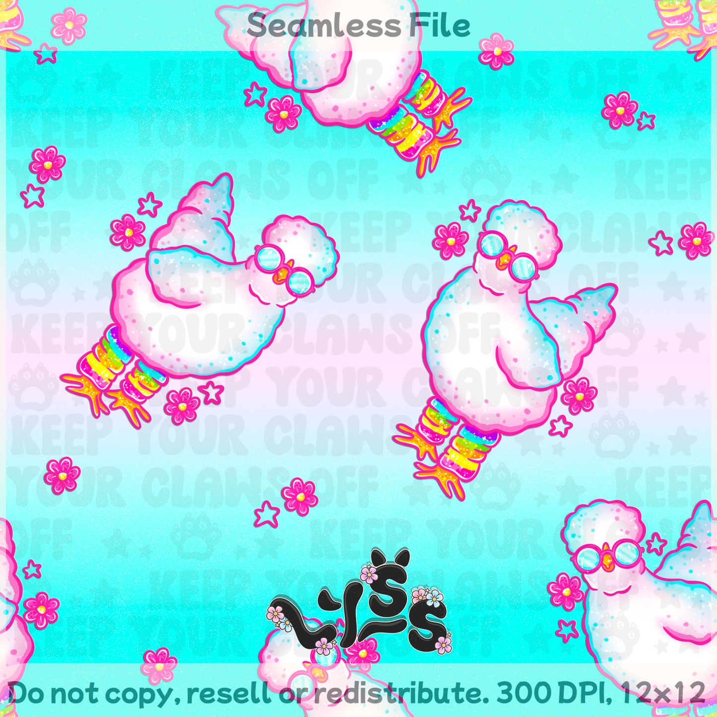 Lyss Doodles - Seamless Files - March 2025 Patreon - Collection #1