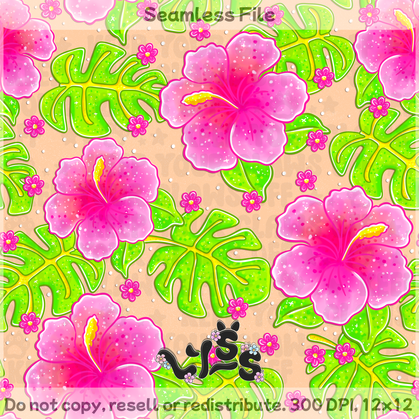 Lyss Doodles - Seamless Files - March 2025 Patreon - Collection #1