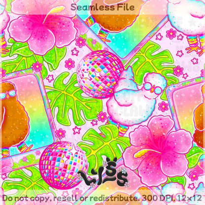 Lyss Doodles - Seamless Files - March 2025 Patreon - Collection #1