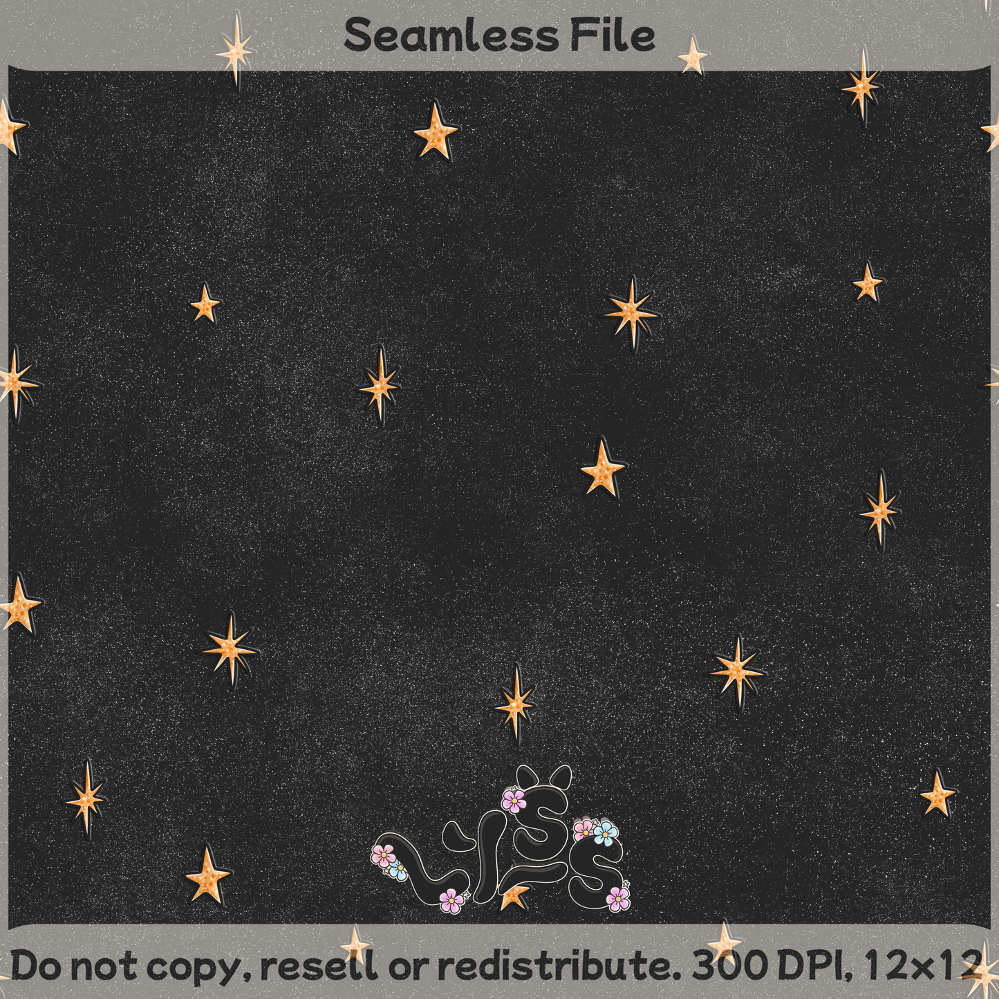 Lyss Doodles - Seamless Files - May 2025 Patreon - Collection #1