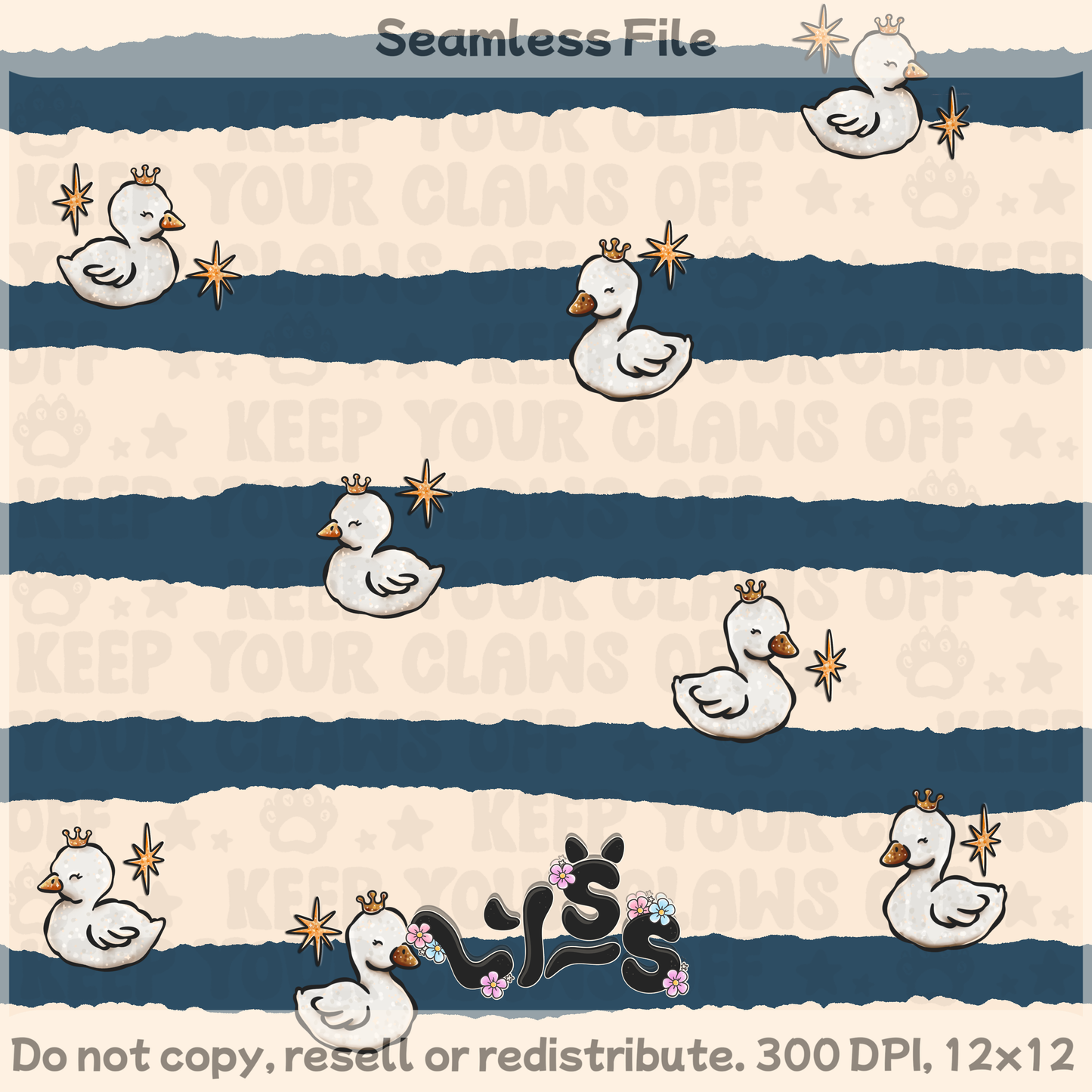 Lyss Doodles - Seamless Files - May 2025 Patreon - Collection #1