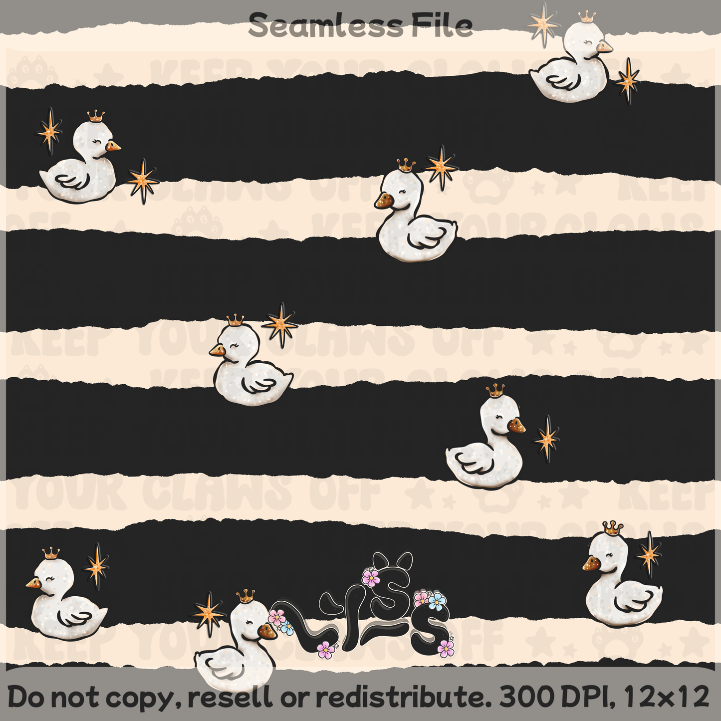 Lyss Doodles - Seamless Files - May 2025 Patreon - Collection #1