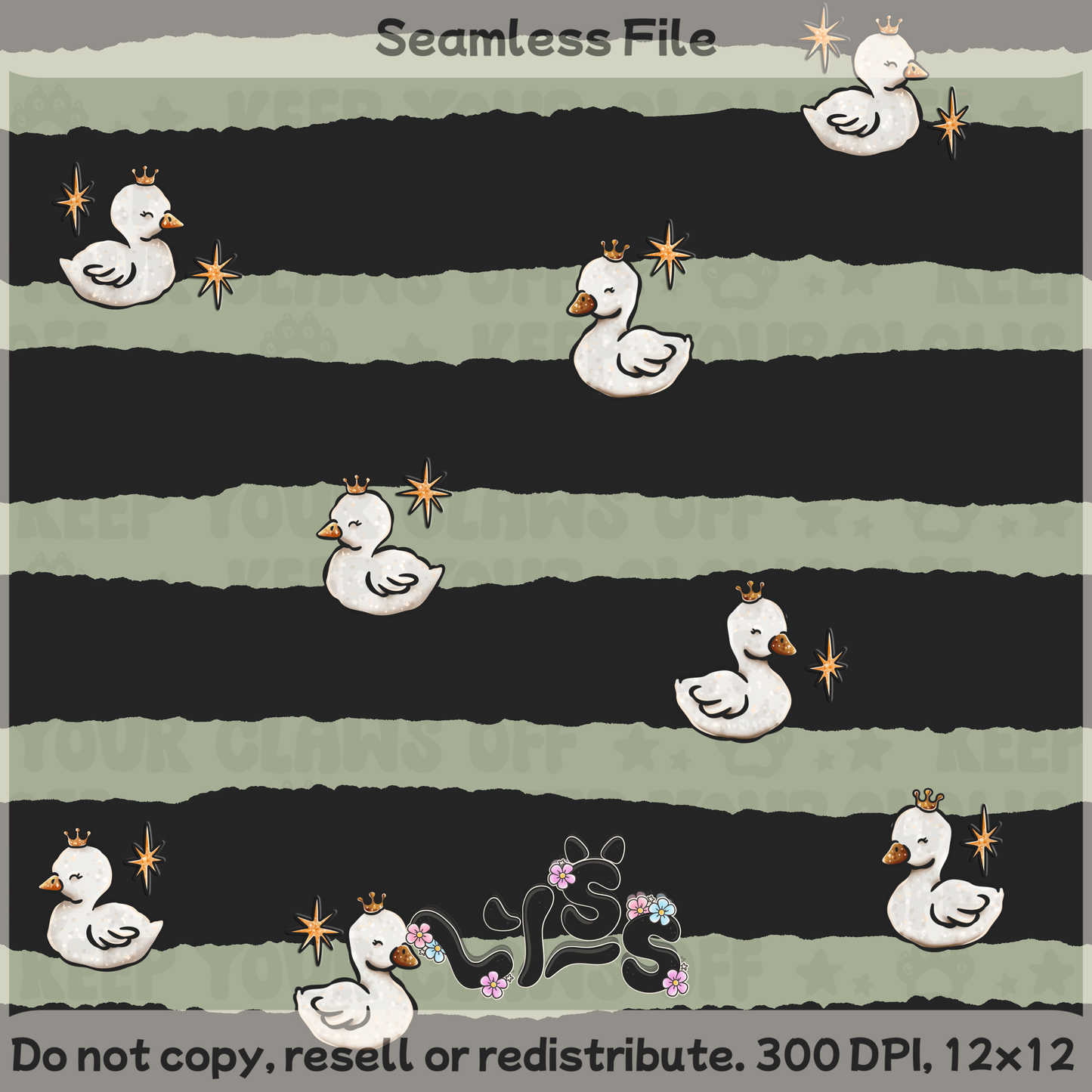 Lyss Doodles - Seamless Files - May 2025 Patreon - Collection #1