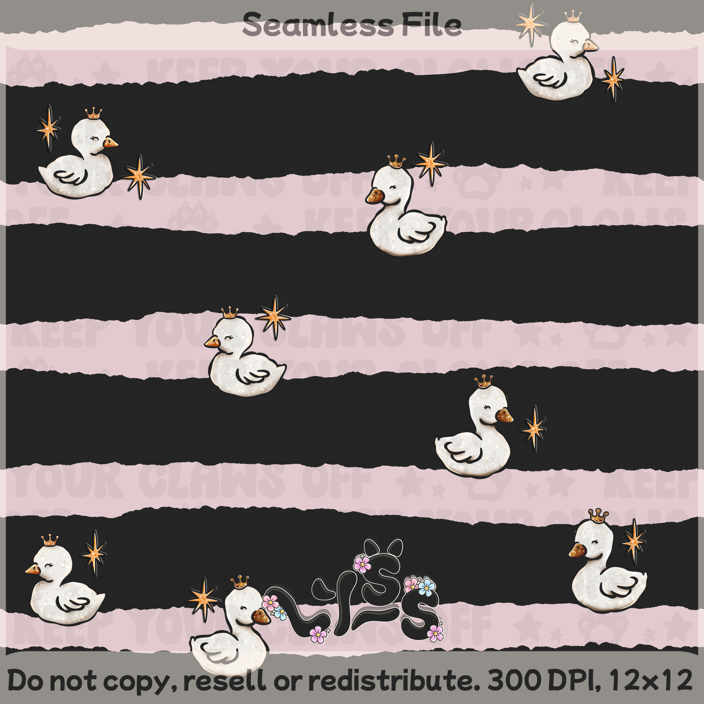 Lyss Doodles - Seamless Files - May 2025 Patreon - Collection #1