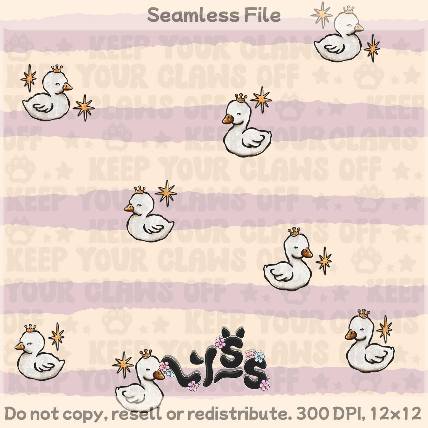 Lyss Doodles - Seamless Files - May 2025 Patreon - Collection #1