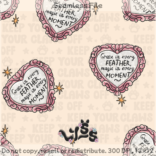 Lyss Doodles - Seamless Files - May 2025 Patreon - Collection #1