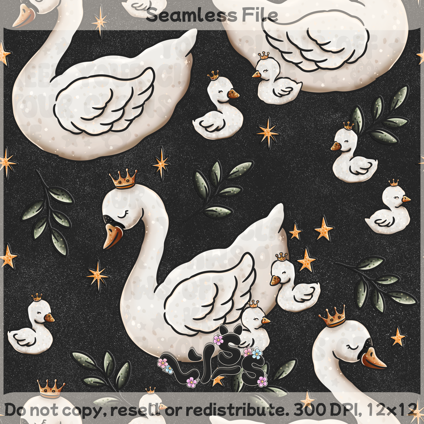 Lyss Doodles - Seamless Files - May 2025 Patreon - Collection #1