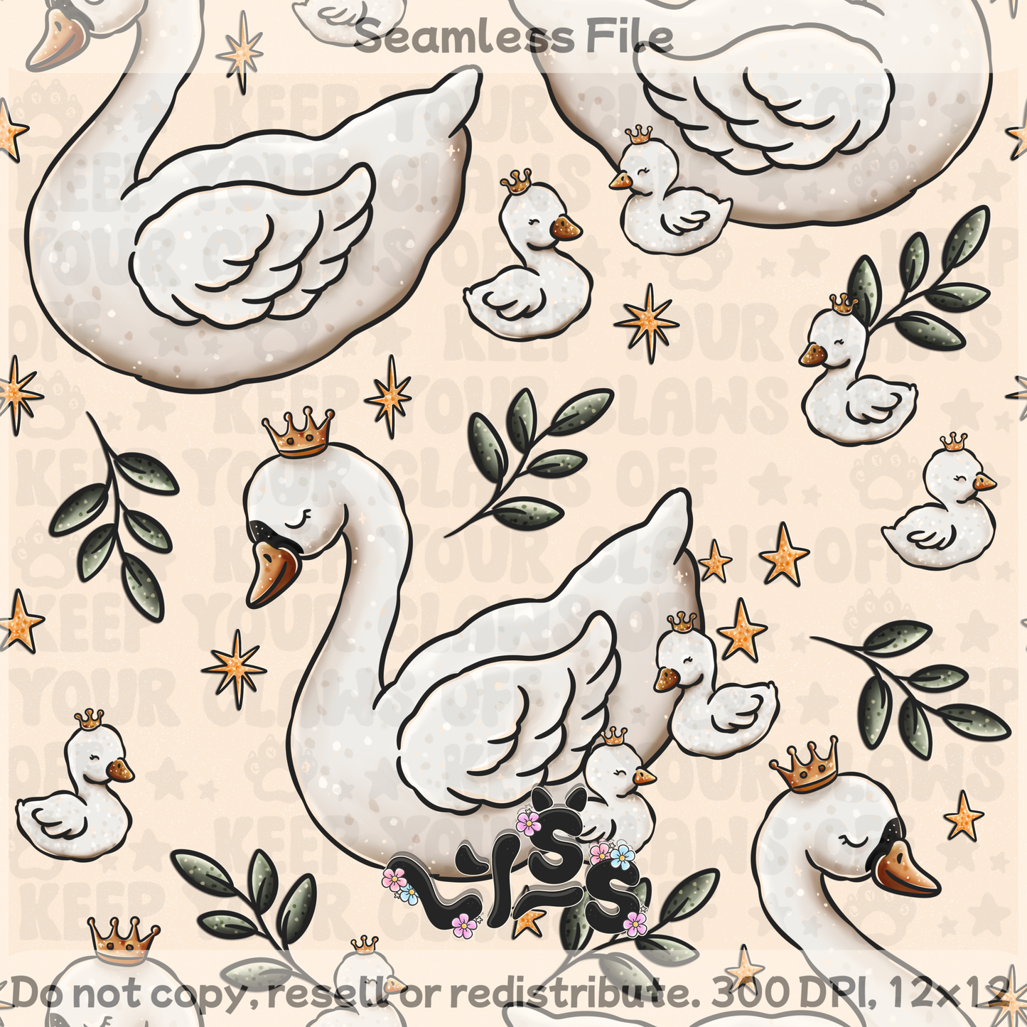 Lyss Doodles - Seamless Files - May 2025 Patreon - Collection #1