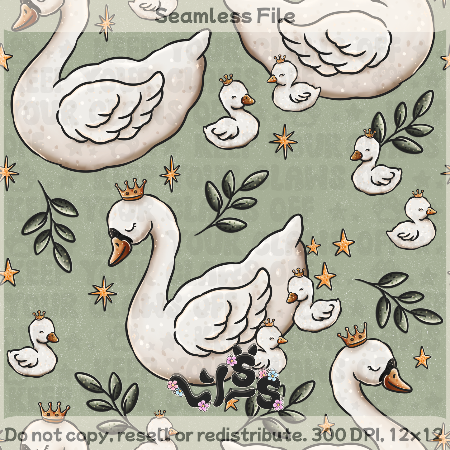 Lyss Doodles - Seamless Files - May 2025 Patreon - Collection #1