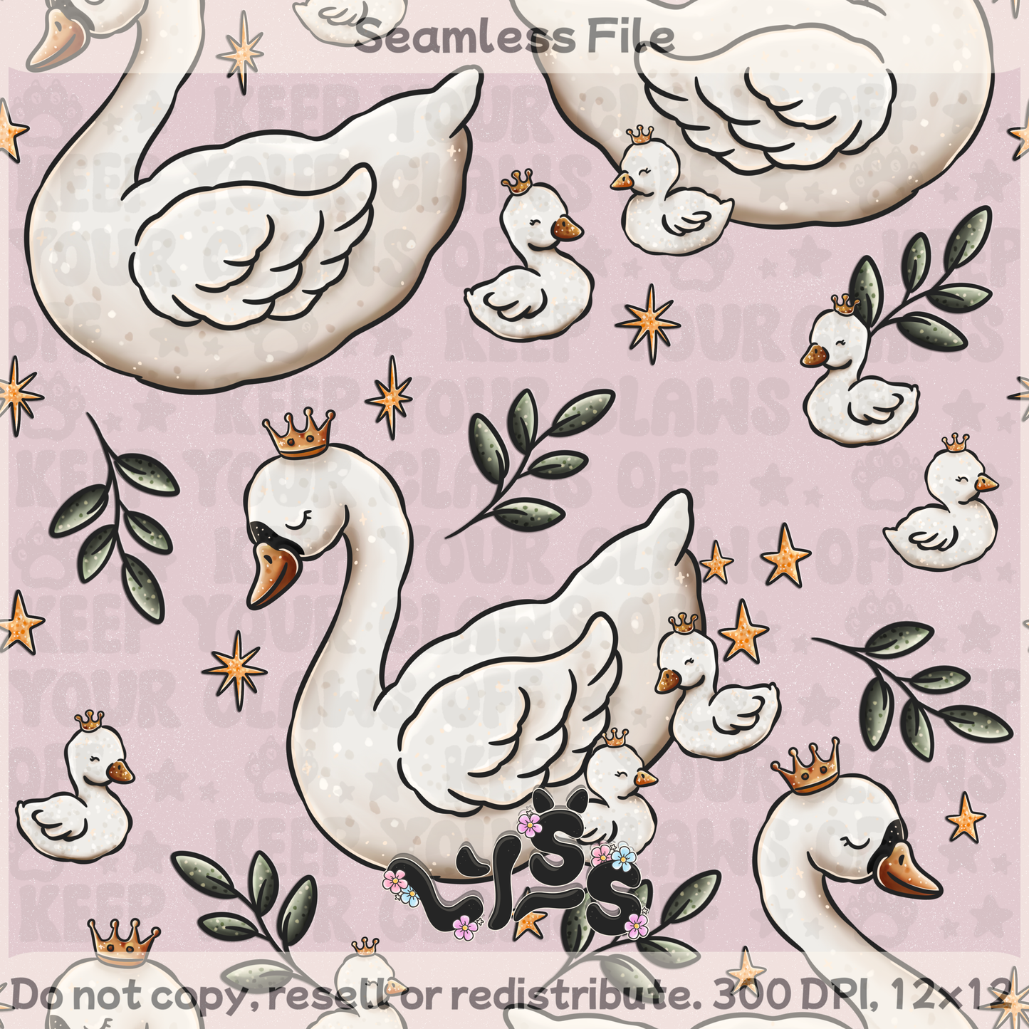 Lyss Doodles - Seamless Files - May 2025 Patreon - Collection #1