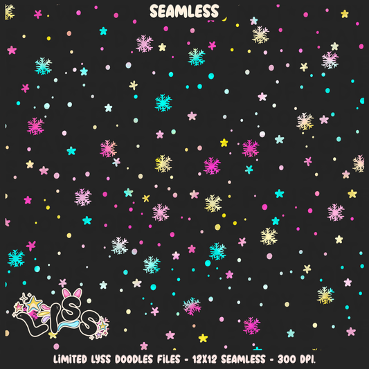 Lyss Doodles - Seamless - Coordinate - Mystery Files - #5