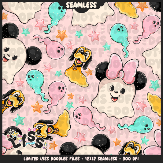 Lyss Doodles - Seamless - Main - Mystery Files - #2