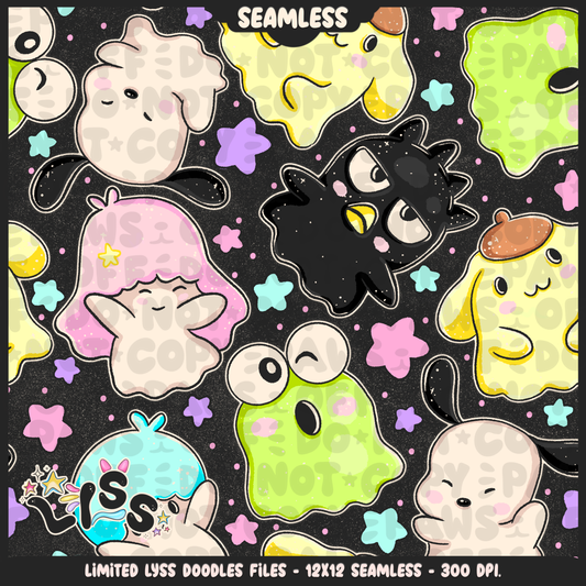 Lyss Doodles - Seamless - Mains - Mystery Files - #3