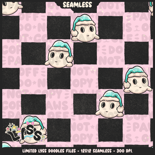 Lyss Doodles - Seamless - Coordinate - Mystery Files - #6