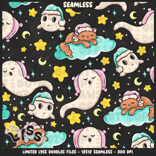Lyss Doodles - Seamless - Mains - Mystery Files - #6