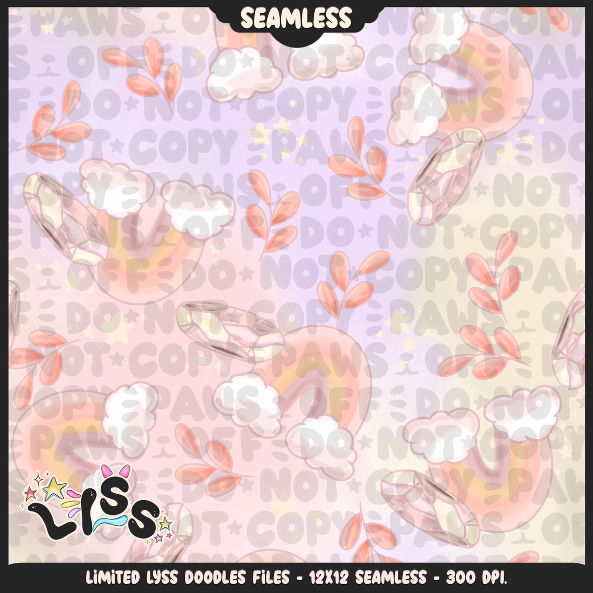 2024 - Lyss Doodles - Coordinates - Mythical Unicorns - 24LD032