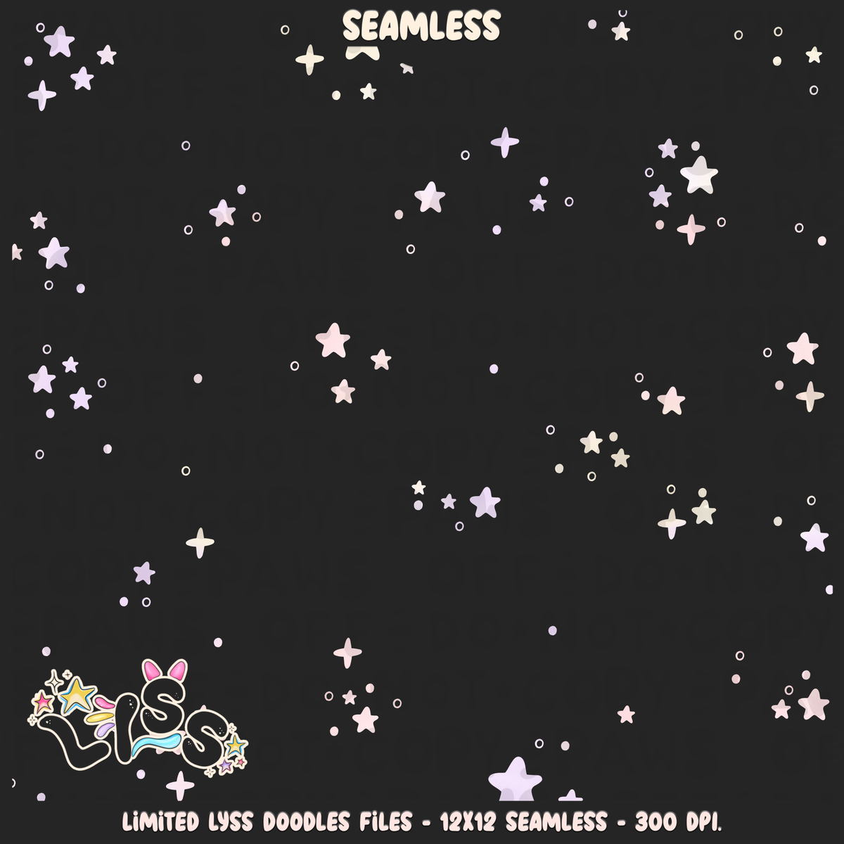 2024 - Lyss Doodles - Coordinates - Mythical Unicorns - 24LD032