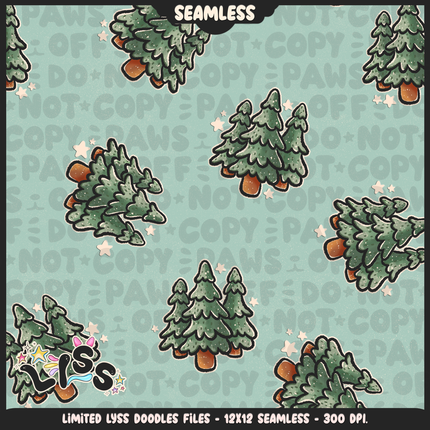 Lyss Doodles - Seamless Files - November 2024 Patreon