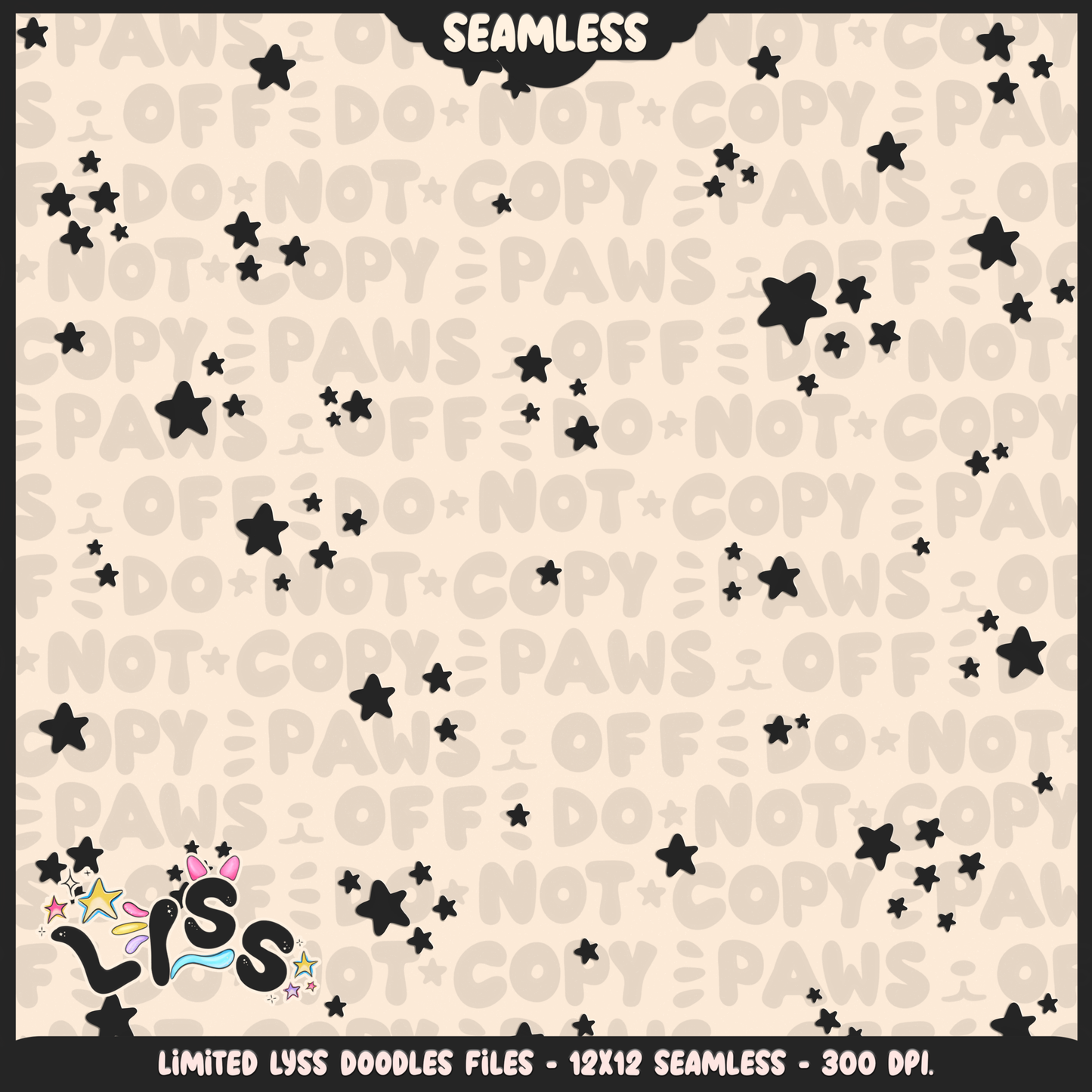 Lyss Doodles - Seamless Files - November 2024 Patreon