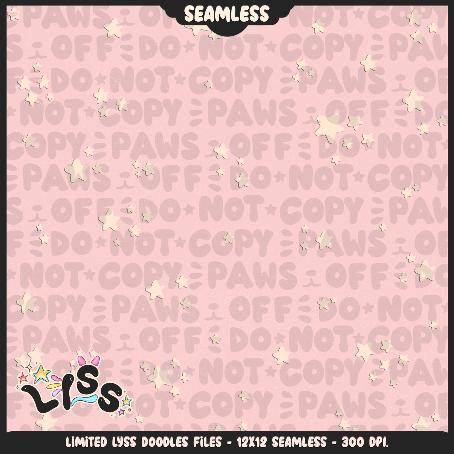 Lyss Doodles - Seamless Files - November 2024 Patreon