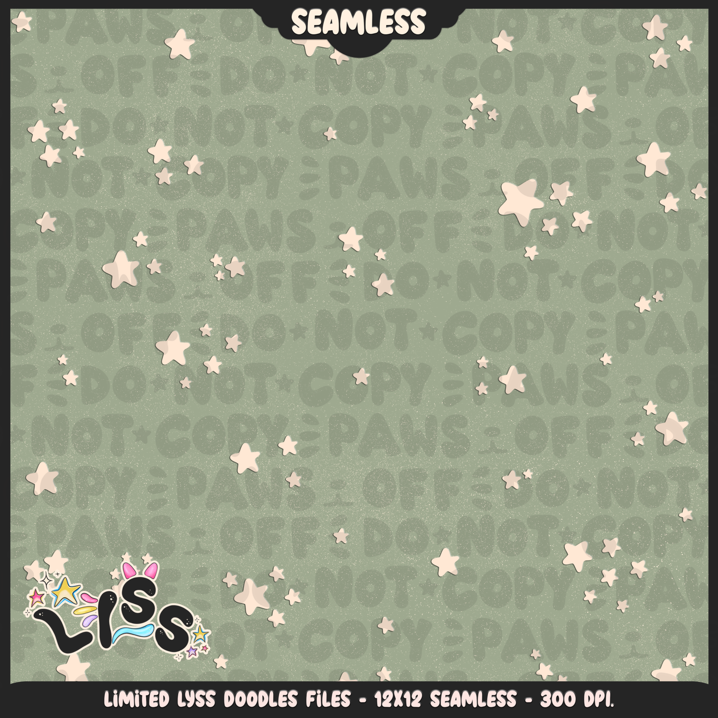 Lyss Doodles - Seamless Files - November 2024 Patreon