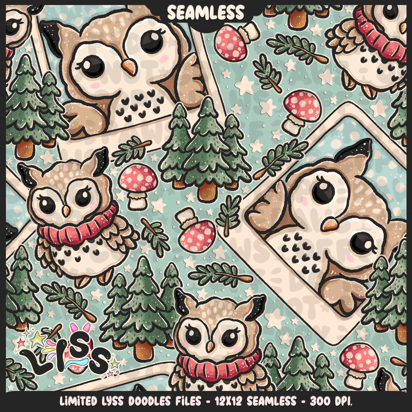 2025 - Lyss Doodles - BUNDLES - Patreon Jupiter+ Bundle September 2024-September 2025.