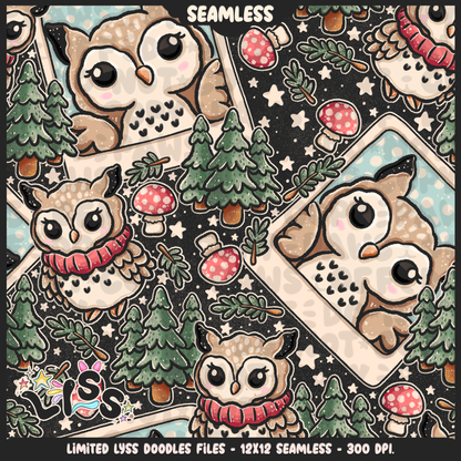 Lyss Doodles - Seamless Files - November 2024 Patreon